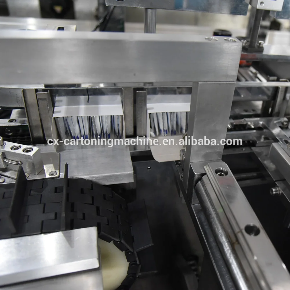 
Automatic Granule Sachet Carton boxing Machine with Custom Vertical Collating System 