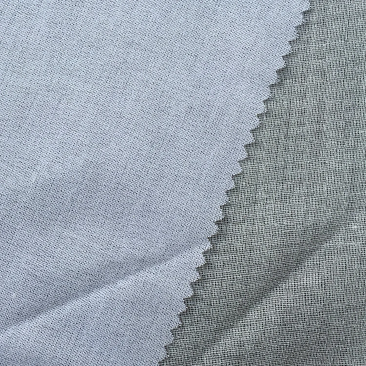 70 GSM 100 Cotton Woven Interlining Fabric for Shirt Collar