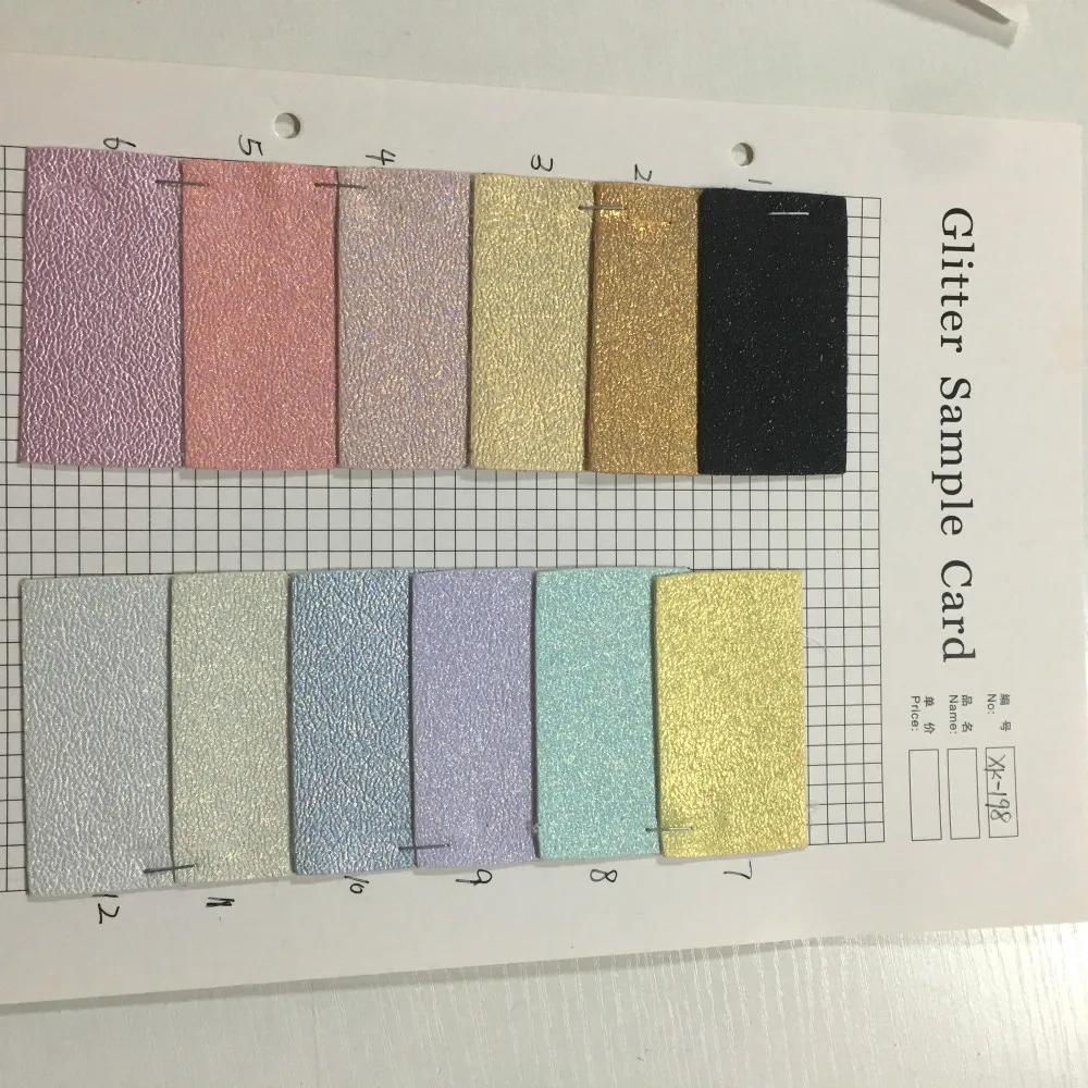 new arrival wholesale glitter pu synthetic leather for ladies handbags and shoes