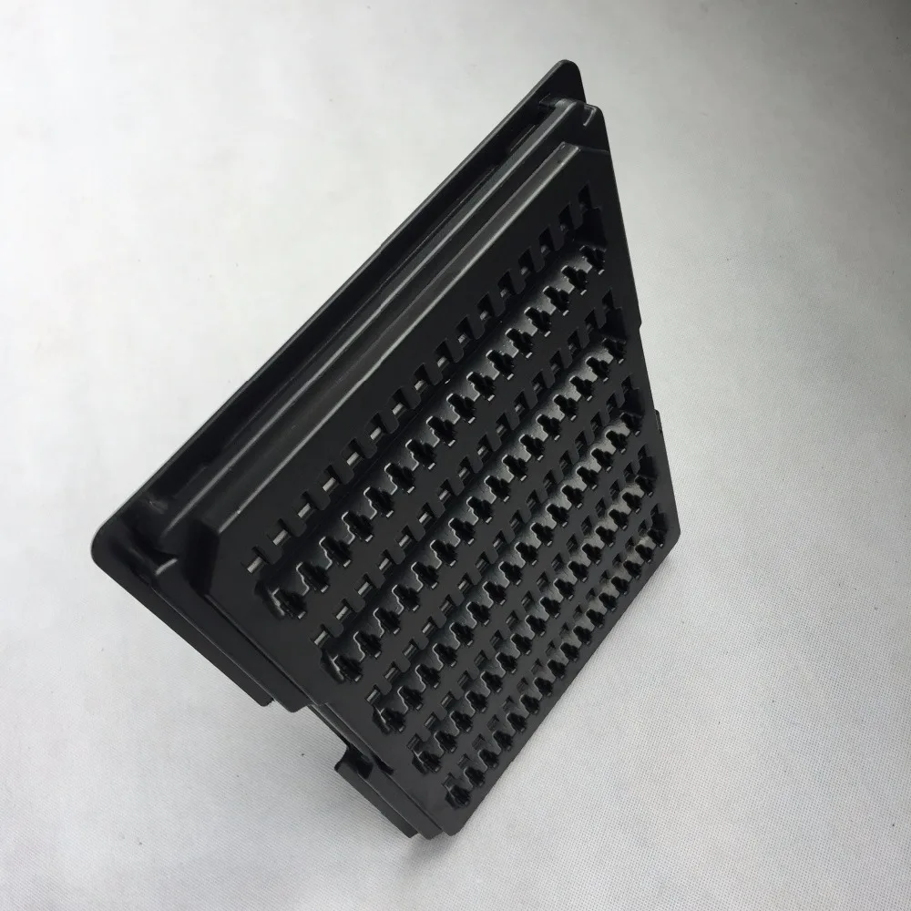 Antistatic ESD PCB tray thermoforming PS (ABS) black plastic blister tray