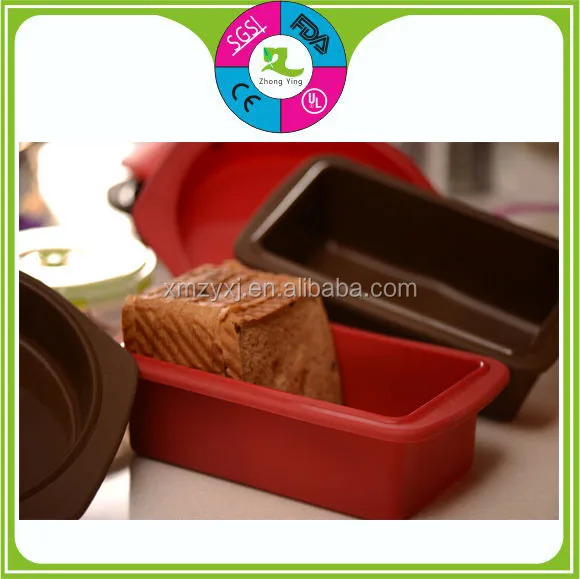 Silicone baking tools large Rectangular cake mold toast bread mold