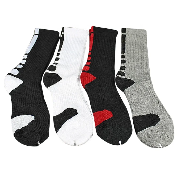 
Wholesale Custom Logo Soccer Sport Printed Men Crew Socks 