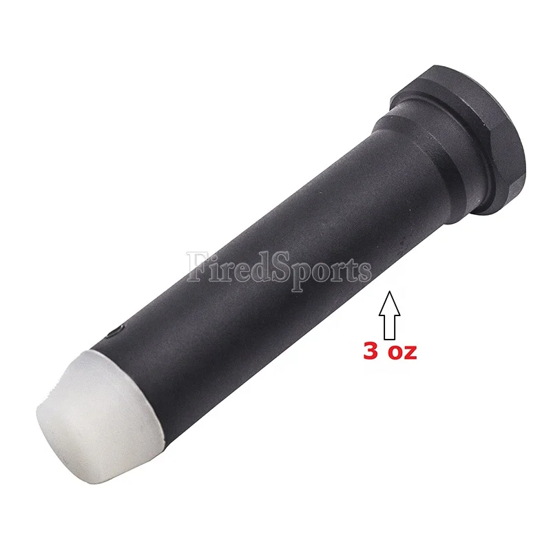 
AR-15 Carbine Black 3.0 oz Collapsible Stock ar15 Buffer Assembly 