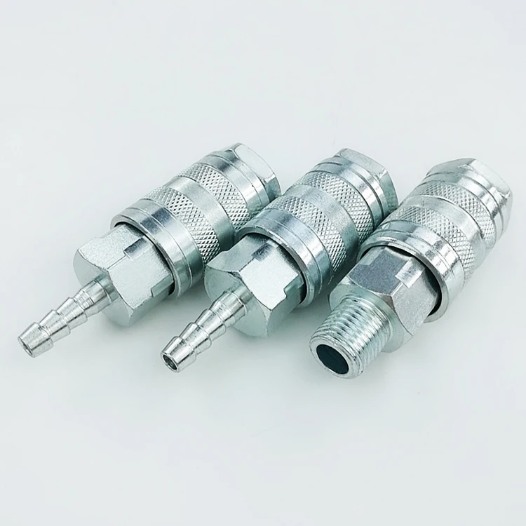
Israel type IS02-SM-02 series steel air release quick disconnect coupling pneumatic quick coupling 