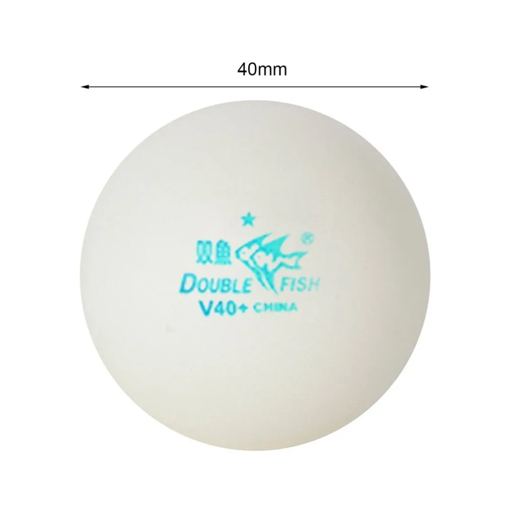 Doublefish V40+ 1 star club  robot training ABS ping pong ball table tennis