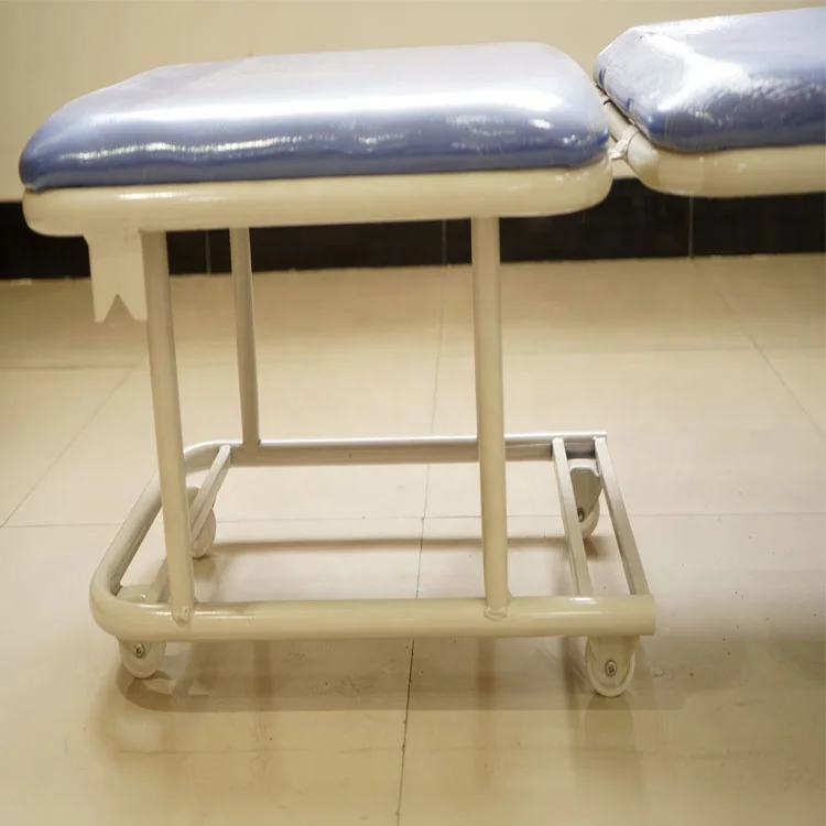 Stainless Steel Medical Hospital Furniture Foldaway Bed Chair for Patient