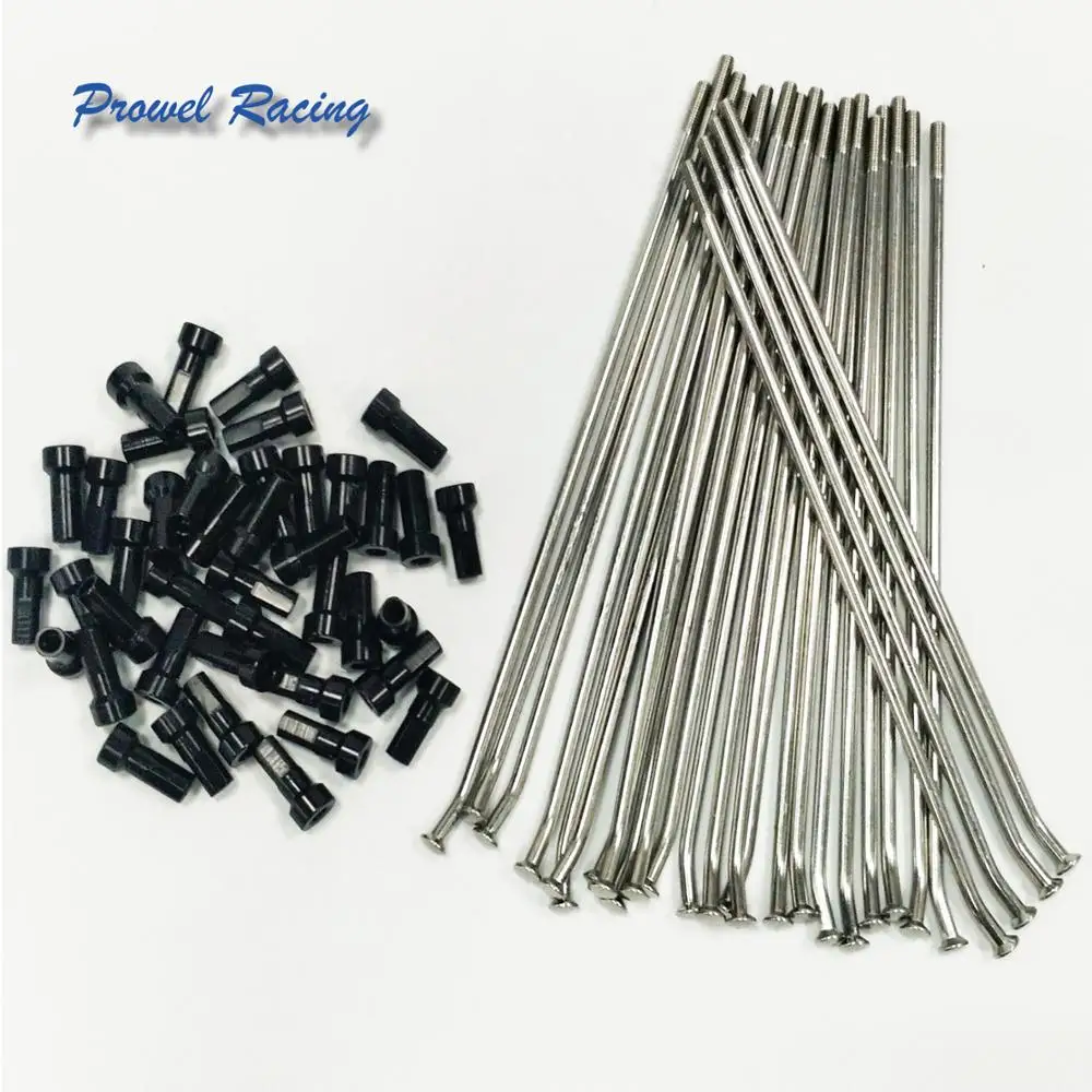 High Quality Motorcycle Stainless Steel Spokes and Nipples gold color alloy nipples 8G 9G 10G