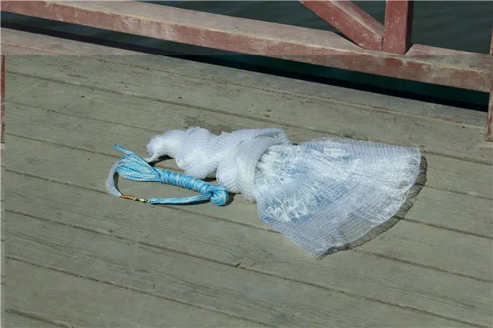 Nylon Netting Big Size American style drawstring Cast Net