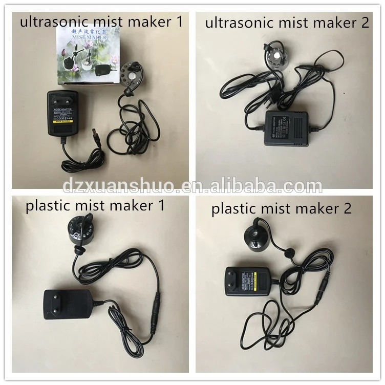 hot sale landscape ultrasonic mist maker 3 head transducer ultrasonic fogger