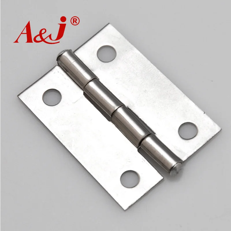 Mini design softly 1.5 inch 2 inch 3 inch stainless steel metal small door hinges