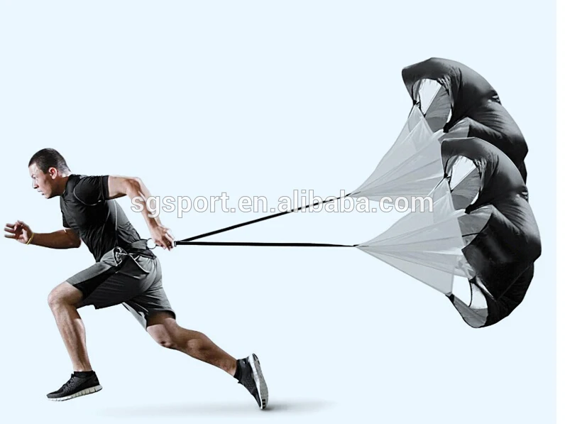 Double resistance Parachute, football training Parachute, double running speed Parachute