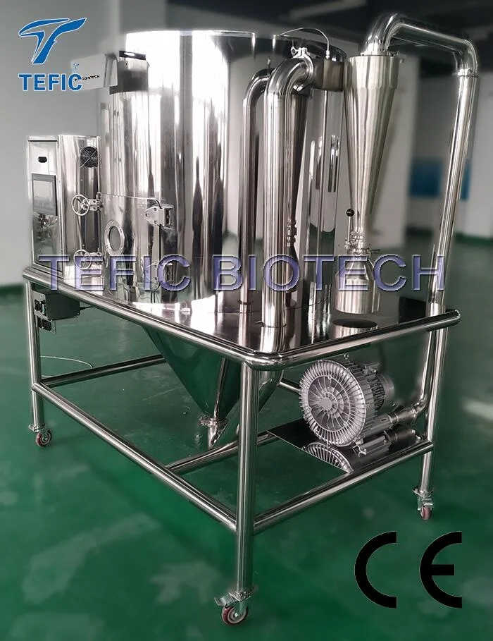 5L/hour lab mini centrifugal milk powder spray drying tower pilot egg powder spray dryer