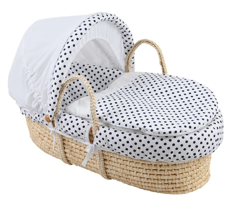 International concepts furniture wholesale wicker bassinet portable wicker bassinet