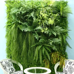 2019 trending outdoor/ indoor artificial moss grass for artificial vertical garden green wall panel home decoration