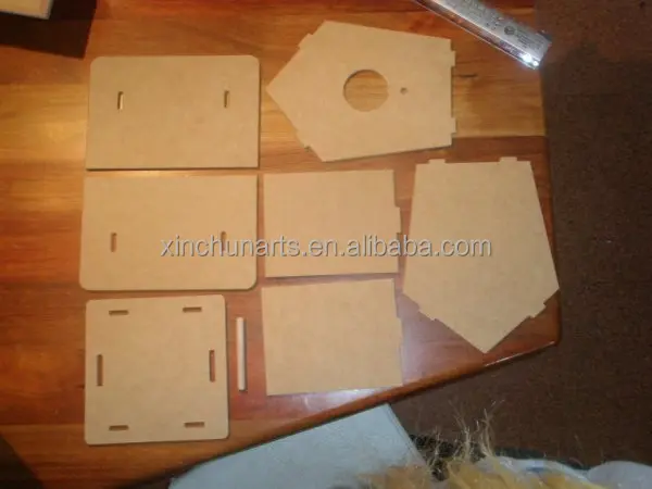 Knockdown DIY wooden bird houses