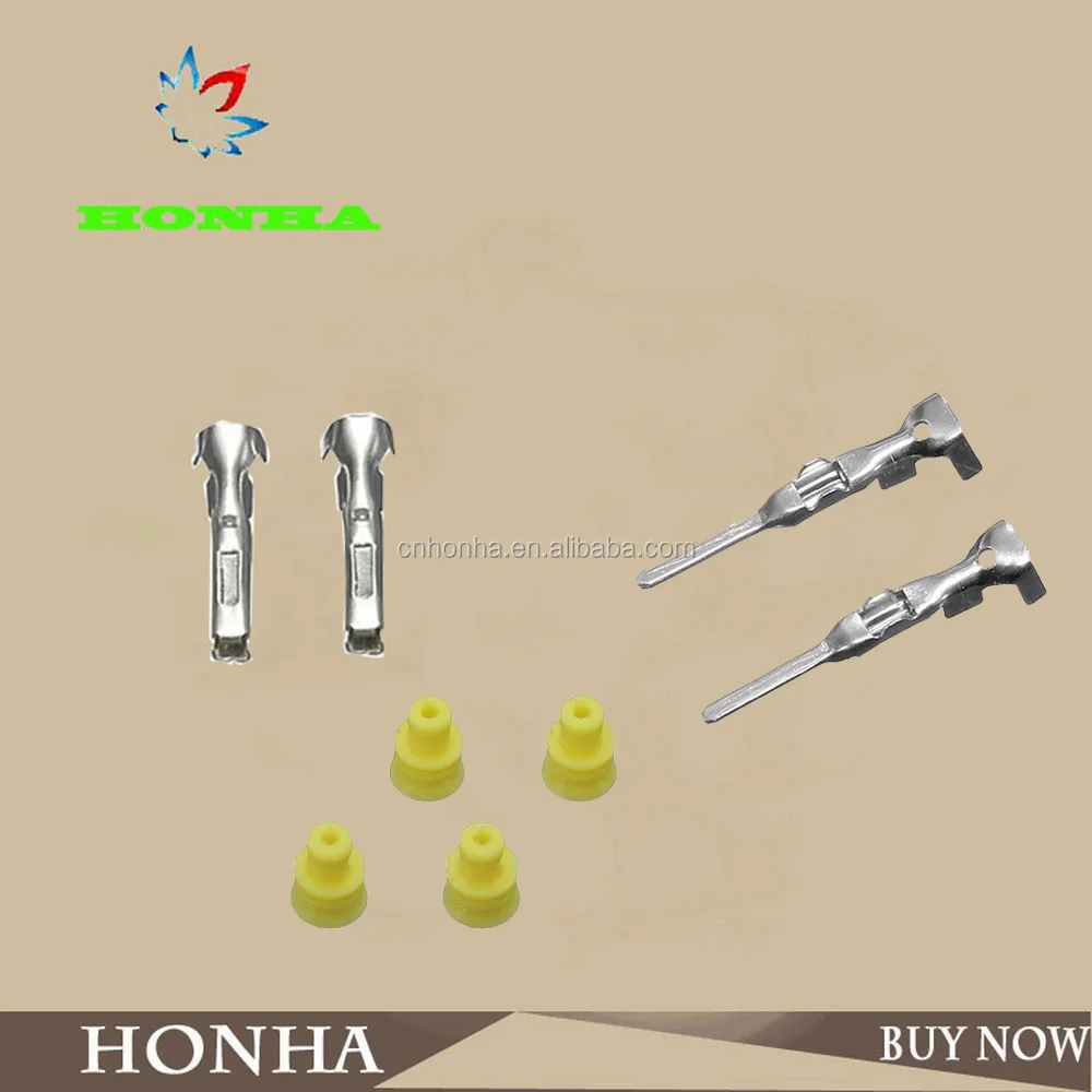 Amp Tyco TE 2 контакт. способ запечатаны водонепроницаемый электрический провод разъем комплект