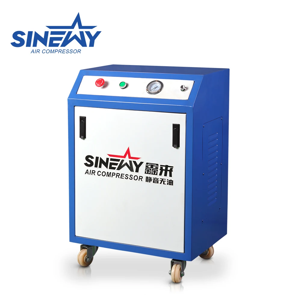 Расширенный Новый дизайн медицинские зубные 8 бар Безмасляные бесшумного воздушный компрессор для продажи