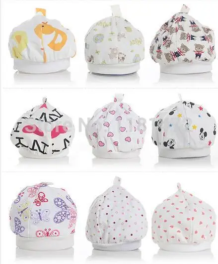 10pcs lot Hot sale baby caps for boys Girls newborn hats Infant Caps 0 8 months