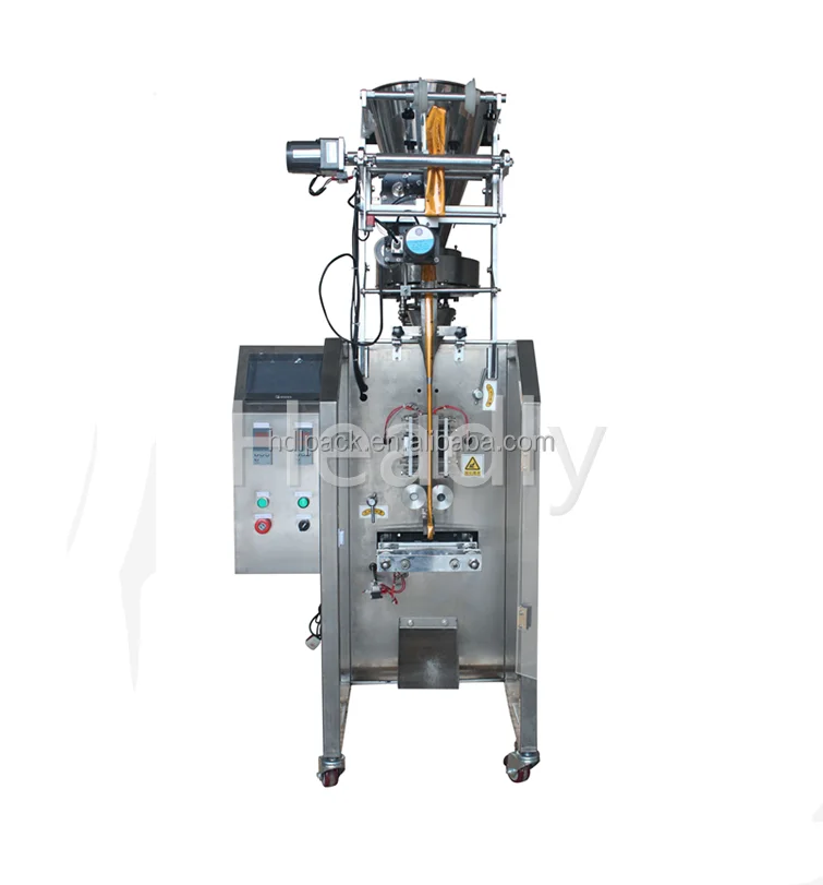 Auto feedback weighing candies sachet packing machine for export
