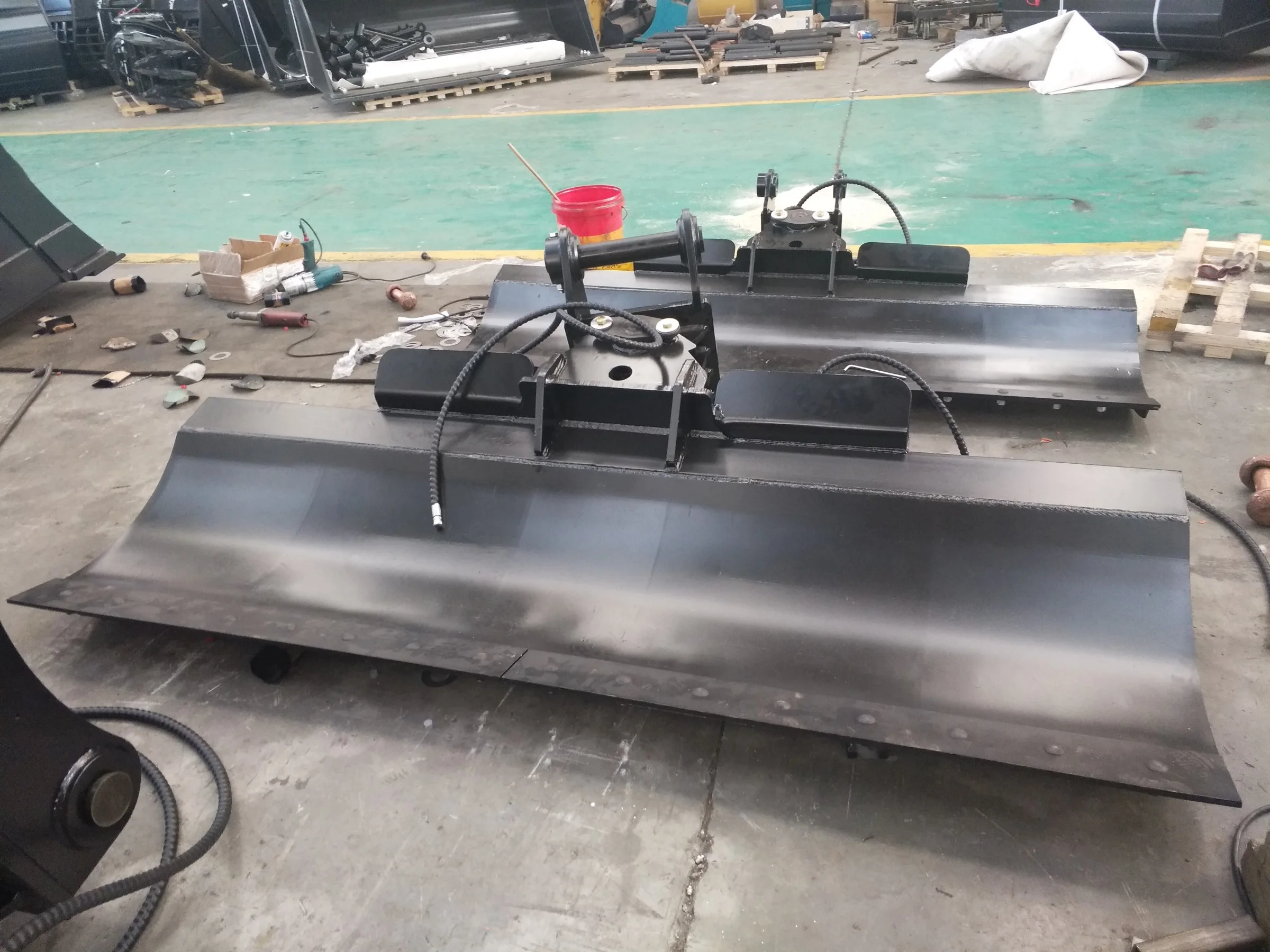 tilting grader blade for 12t excavator width 2500mm
