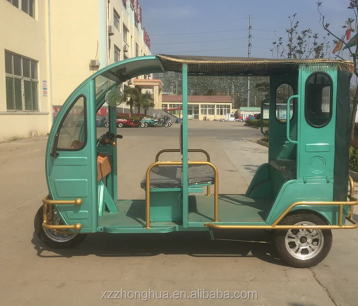 Electric auto rickshaw in Bangladesh tricycle for passengers
