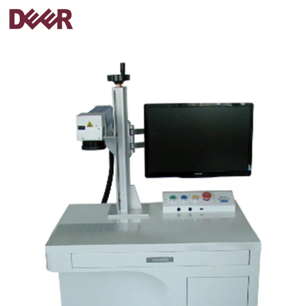 Sale portable mini fiber laser marking machine for product line