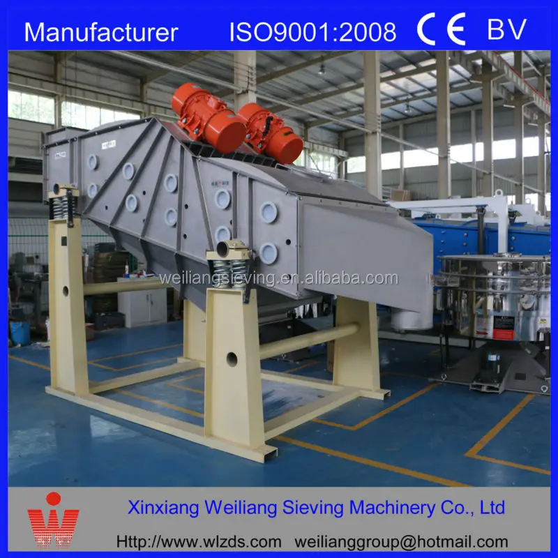 big output 2mm double layer GLS probability vibrating screen for ore copper iron mineral mining