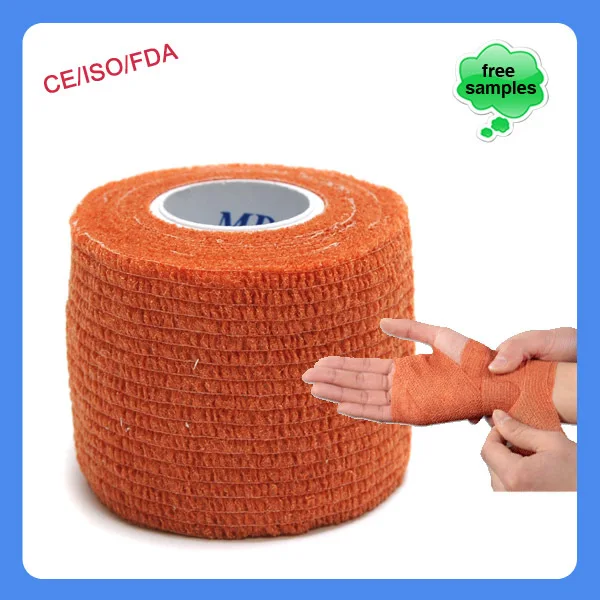 
High Quality Sports medical color self adhesive Bandage boxing tape 