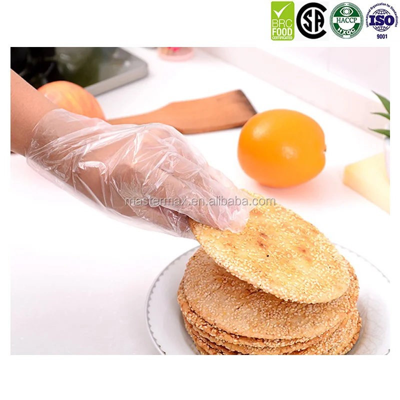 High Quality Waterproof Food Grade TPE Kitchen Glove Disposal Gloves used for food restaurant kitchen household or single