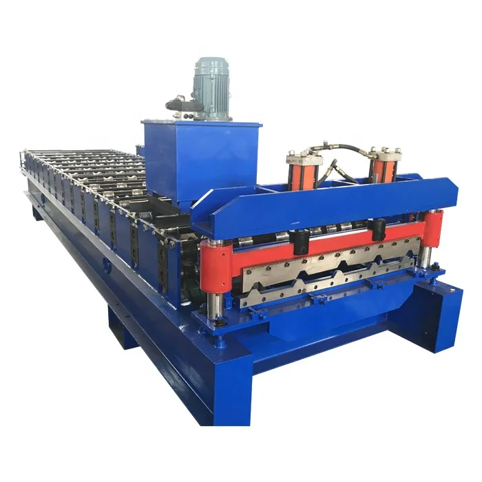 Automatic roof panels tile roll forming making machine