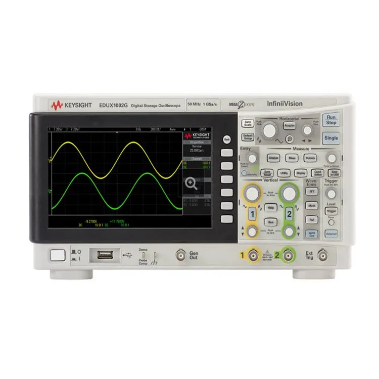 
 Осциллограф Keysight 50 МГц, 2 аналоговых канала EDUX1002G  