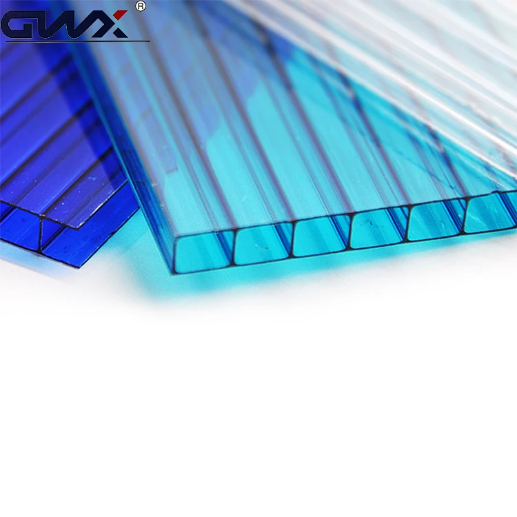 Roof canopy polycarbonate manufacturer used transparent roof pc Hollow panel