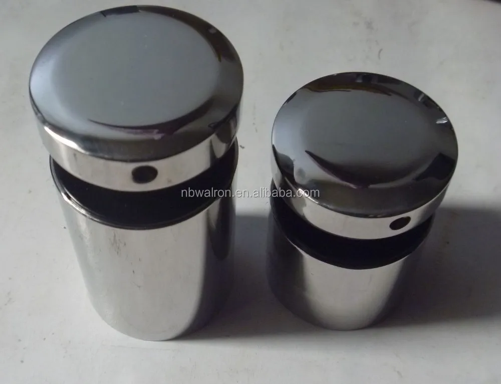 Factory Directly SS316 Solid stainless steel Point Fixing Standoff,glass standoff,High quality,Dia=48mm,Off wall 30mm