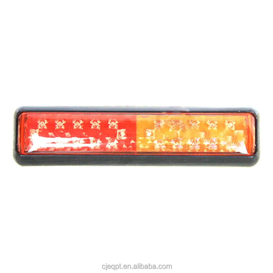 12v 24v LED truck trailer tail light lamp stop brake reverse waterproof rear combination