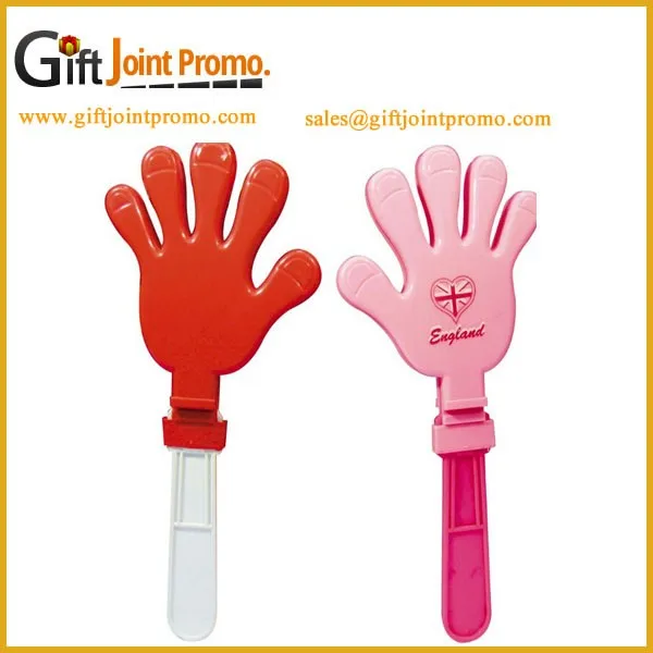 
Custom plastic PP noise maker hand clapper 
