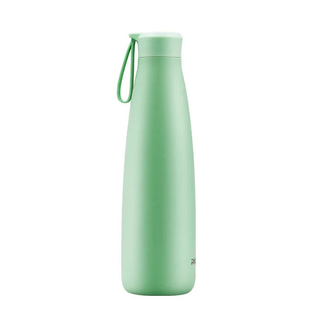 umbottle 500ml Rubber Painting Double Wall Cola Shaped Stainless Steel Sport Water Bottle Flask