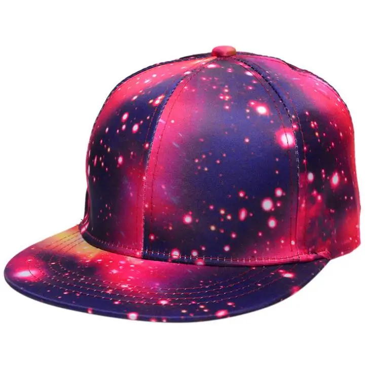 wholesale small order stock Korean version of cool hip hop starry sky baseball cap