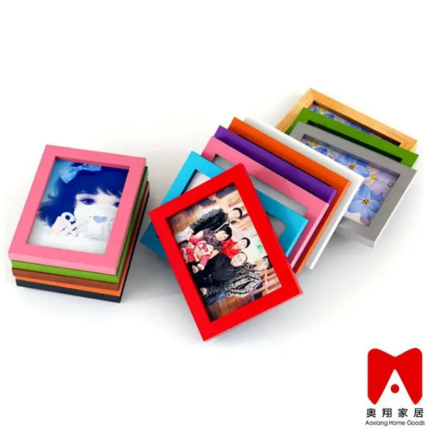 Colourful Plastic Picture Frame 4x6 5x7 6x8 8x10