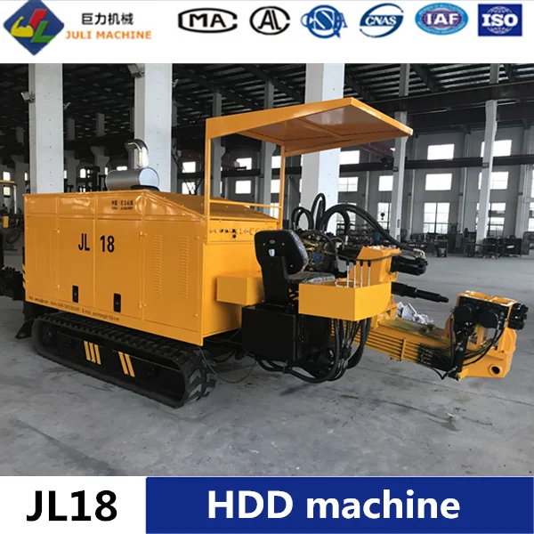 HDD drill machines 18 ton horizontal underground cable laying machine