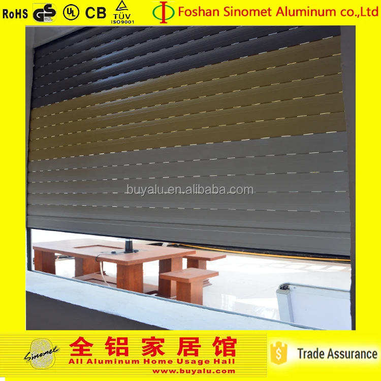 2019 Hot Sale Aluminum Shutter Window Rolling Shutter