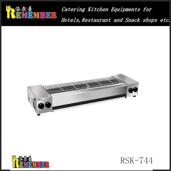 Gas Anthracitic Barbecue Oven RSK-744