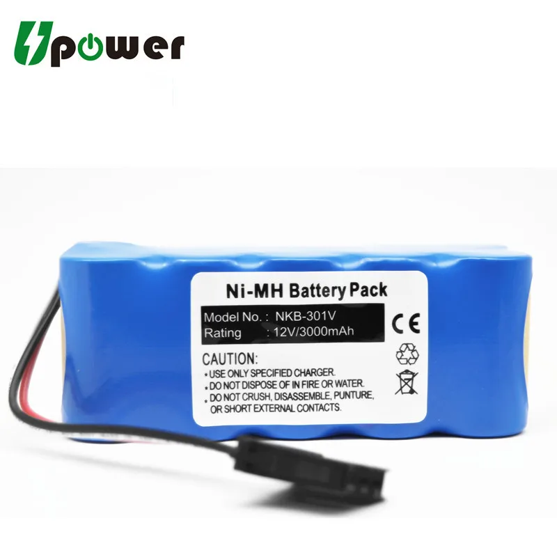 12V 3000mah NI-MH replacement battery for Nihon Kohden TEC-7731K TEC-7741 ECG-1350A nkb-301v Defibrillator replacement battery
