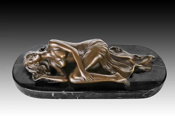 EPA-273 sleeping girl for for bronze sculpture in metal crafts
