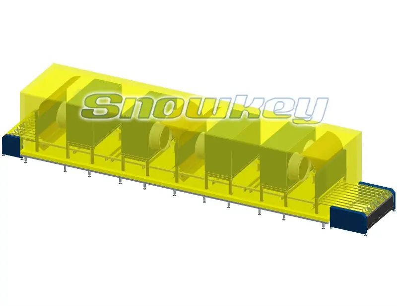 
Tunnel Quick Freezer 