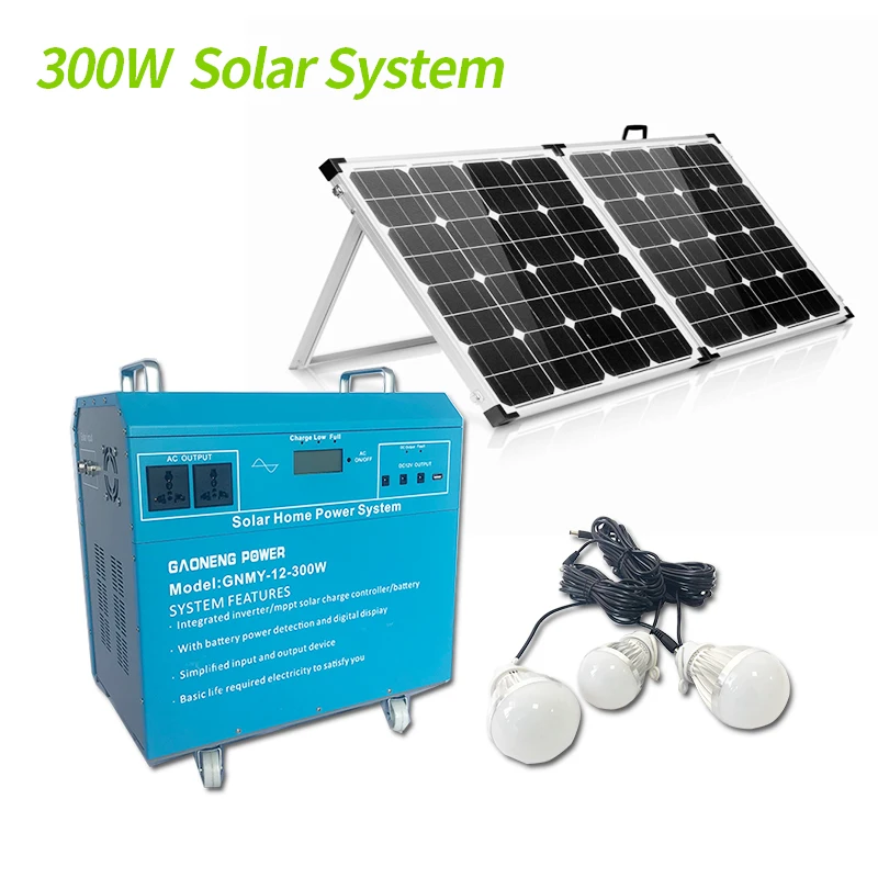 
PAYG solar home energy system kits with fan and tv 500 watt 