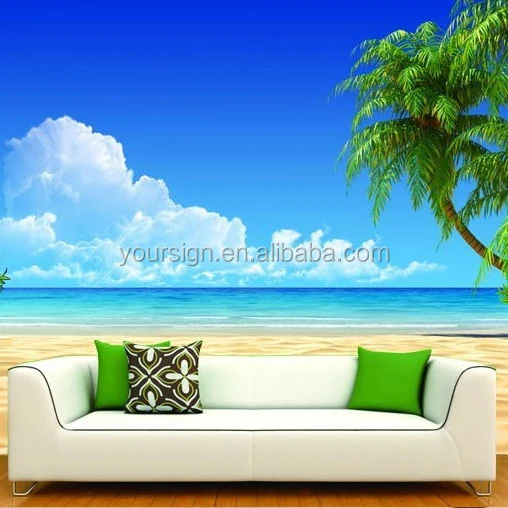 Nature Scenery Wallpaper pvc 3d Wall Murals For Home Decoration Wall