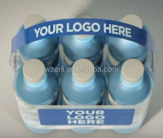 Hand Carry Handle Logo Printed Tape for PET Bottles
