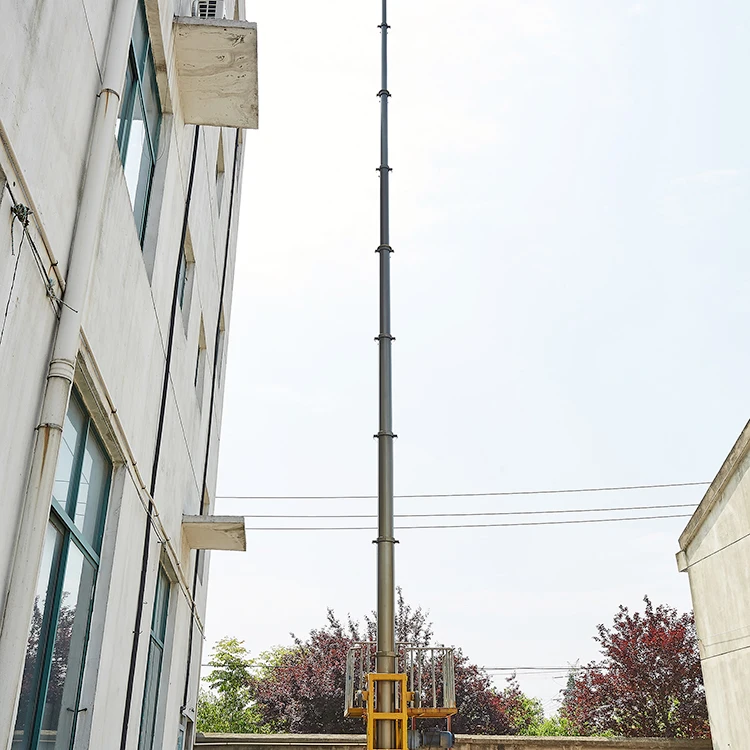 
Lighting pole Communication 18m pneumatic mast 