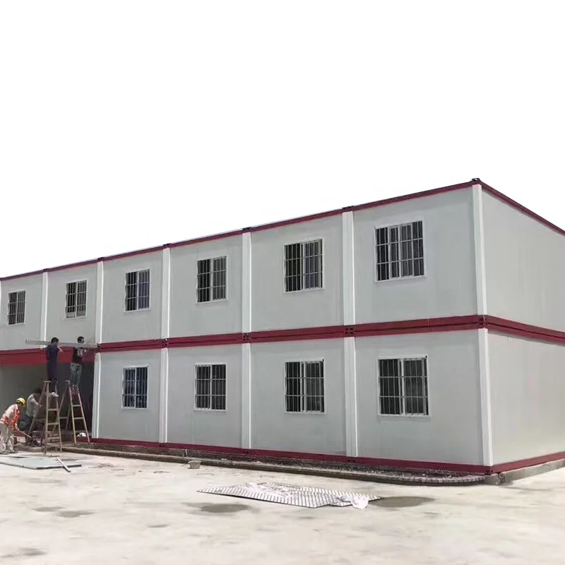 export two story prefab mobile homes expandable house  caravans philippines