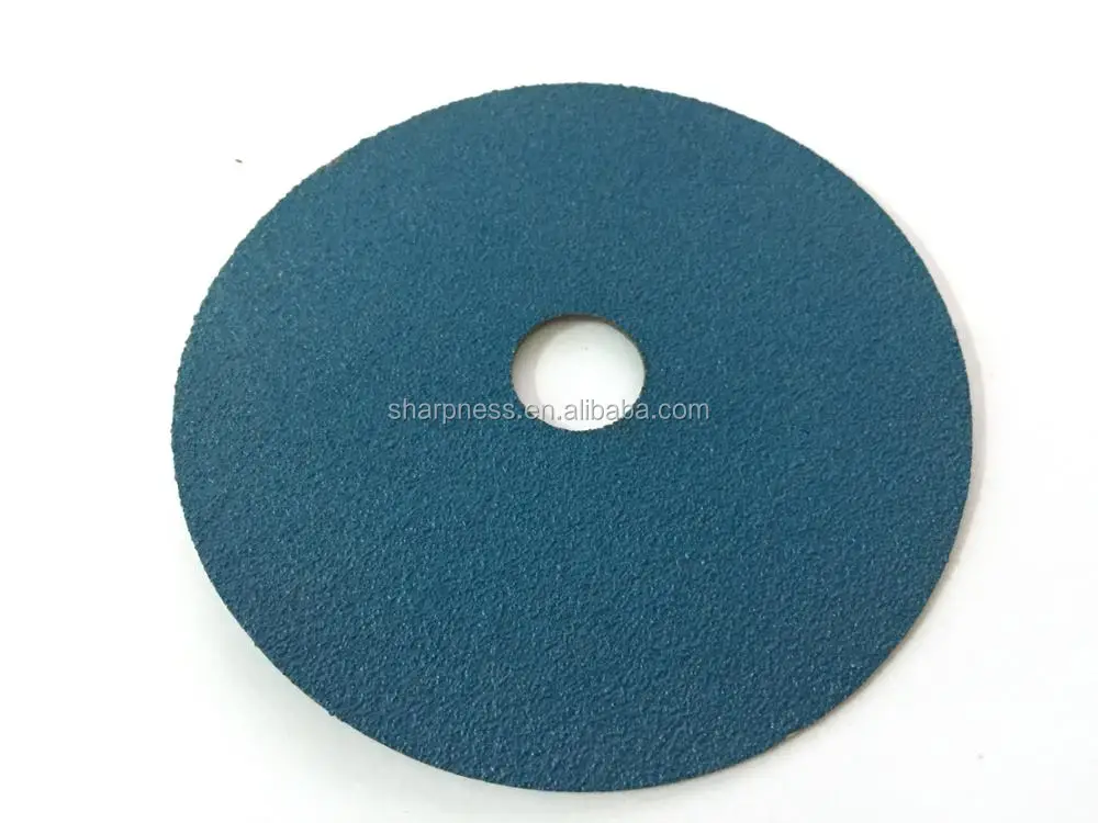 SHARPNESS  ZA fiber sand disc abrasive for metal anding and polishing